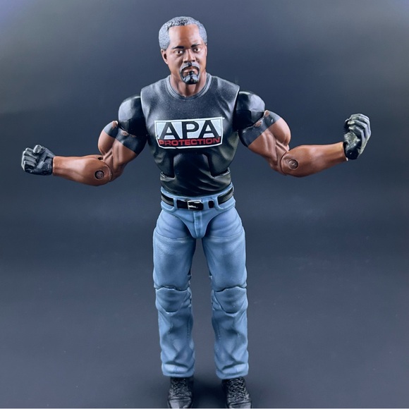 Mattel WWE Elite 38 APA Bradshaw JBL Farooq Ron Simmons Wrestling Action Figures - Picture 10 of 10